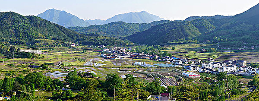 山村,民居,皖南