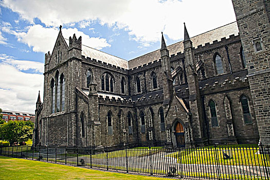 教堂建筑,围绕,威克洛郡,爱尔兰