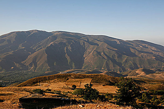 山麓,内华达山脉,西班牙,欧洲