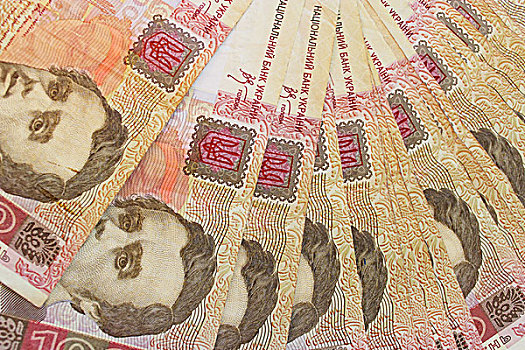 乌克兰,一个,钞票