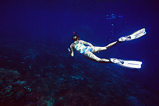 潜水,印度洋