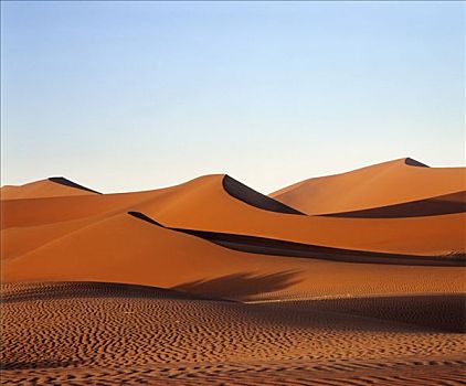 沙丘,日出,索苏维来地区,纳米比亚