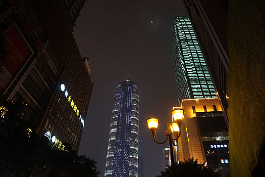 重庆解放碑夜景