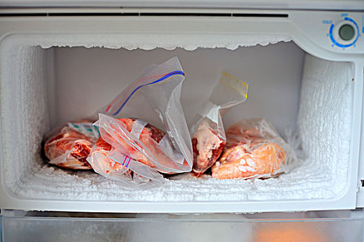 冰冻,肉,冷藏柜