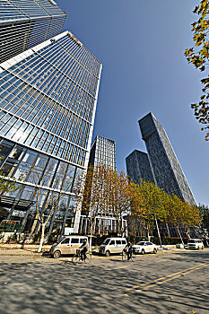 南京金融城摩天大楼
