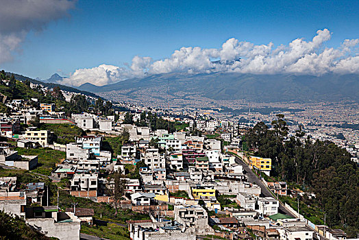 风景,首都,基多,加拉帕戈斯,厄瓜多尔