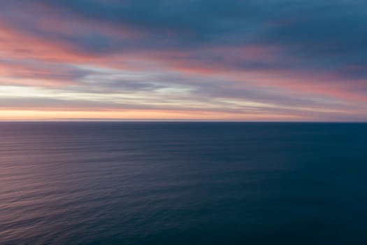 海景,抽象,黄昏