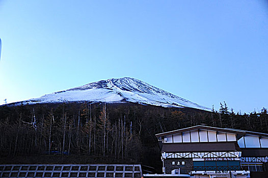 富士山,车站,皇家,亮光,日本