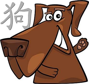 狗,中国,占星,黄道宫形