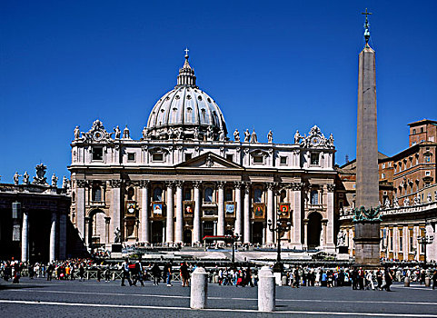 大教堂,梵蒂冈城,世界遗产,罗马,拉齐奥,意大利,欧洲