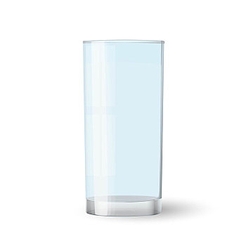 空,玻璃杯,隔絕,矢量