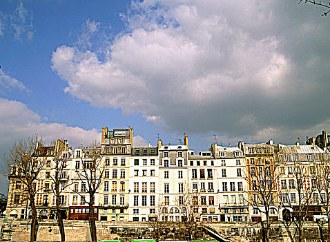 法国,巴黎,巴黎一区,码头,建筑