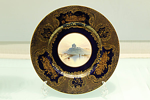 古董,陶瓷,盘子,英国