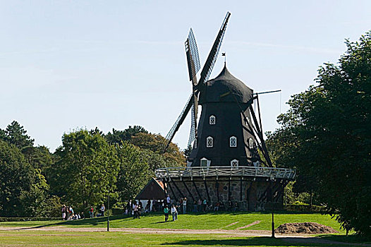 风车,公园,瑞典