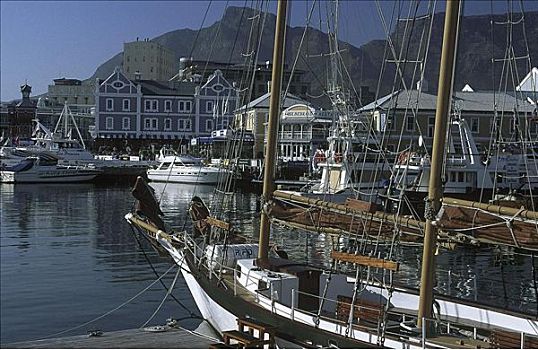 帆船,开普敦,西海角,共和国,南非