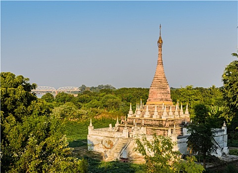 缅甸,塔,寺院