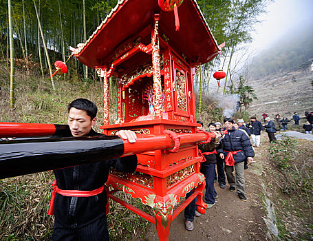 蒲江民间迎神