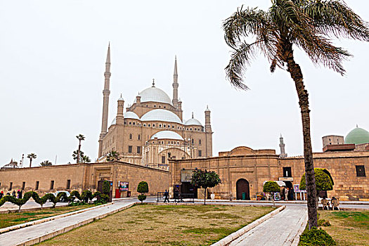 清真寺,穆罕默德-阿里,开罗,埃及