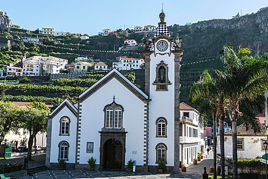 教堂,便当,西南海岸,马德拉岛,葡萄牙,欧洲