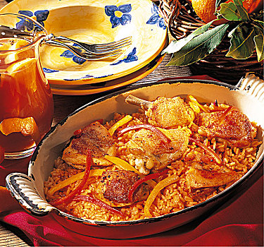 安达卢西亚,番茄饭,西班牙,烹饪