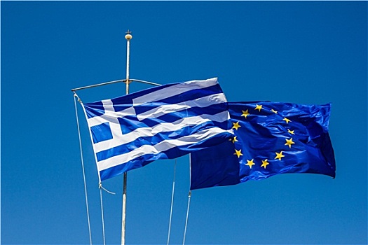 希腊,欧洲,旗帜,风