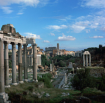 风景,古罗马广场,公元前5世纪,艺术家,未知