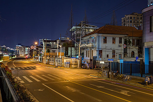 上海黄埔滨江夜景