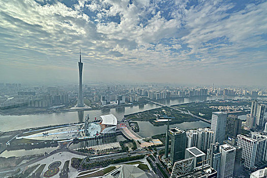 广州珠江两岸风景