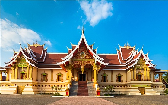 寺院,老挝