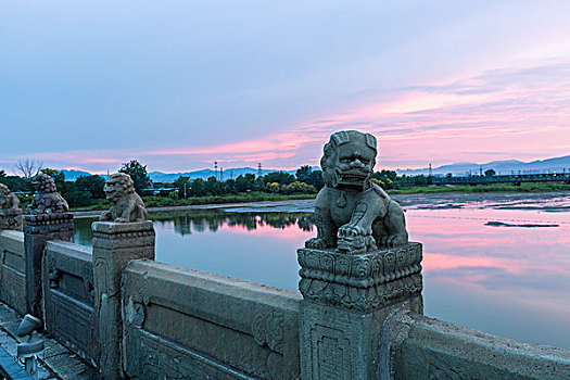 雨后卢沟桥