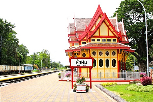皇家行宮,火车站,泰国