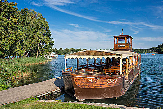 船,格拉夫湖,靠近,特拉凯,岛屿,城堡,历史,国家公园,立陶宛,欧洲