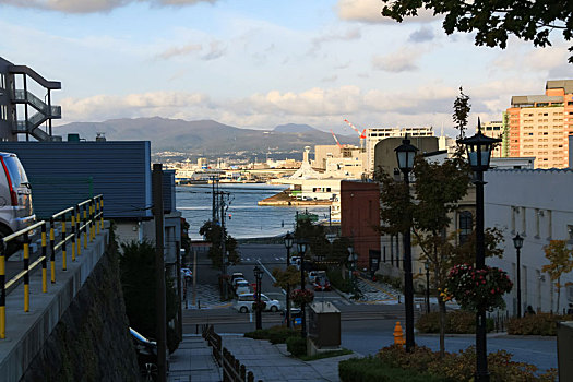 日本北海道函馆八幡坂