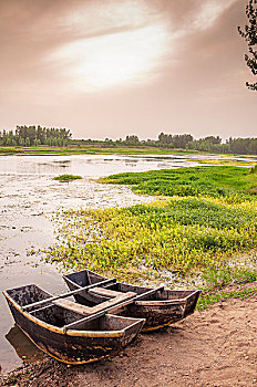 湿地河流景观