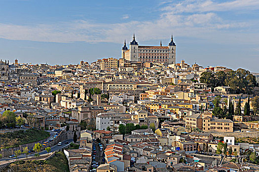城堡,托莱多,托莱多省,卡斯蒂利亚,拉曼查,西班牙
