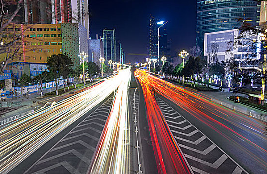 昆明城市风光及夜景