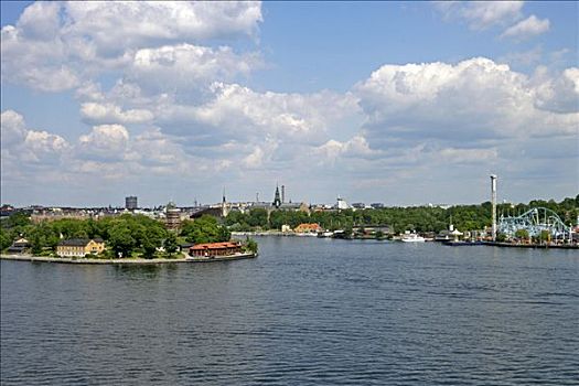 斯德哥尔摩市内,梅拉伦湖畔