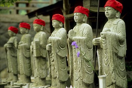 日本,地藏岛,雕塑