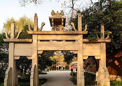 钱王祠古建筑