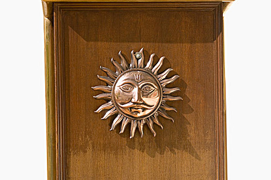 太阳,形状,门,乌代浦尔,拉贾斯坦邦,印度
