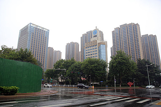 山东省日照市,连续2天降雨,气温下降明显