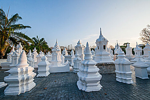 泰国清迈松德寺塔林