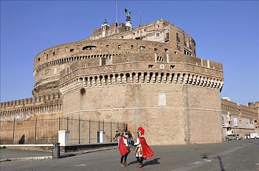 罗马,军人,正面,历史名城,中心,意大利,欧洲