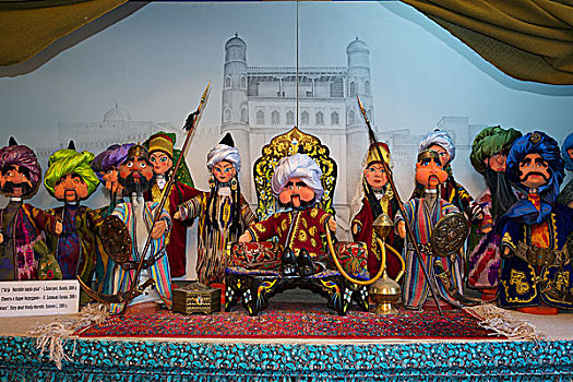 传统,木偶,布哈拉,乌兹别克斯坦,亚洲