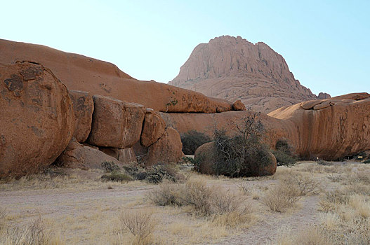 岩石构造,山,自然保护区,纳米比亚,非洲