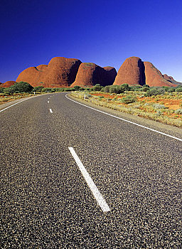 奥加斯石群,公路,澳大利亚