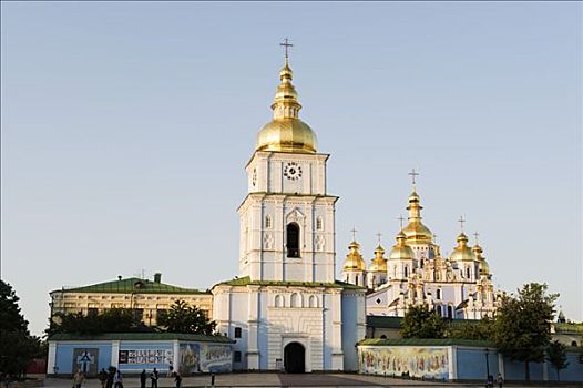 乌克兰,基辅,黄金,球形,寺院,2001年