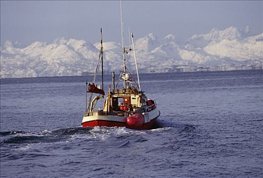 渔船,挪威