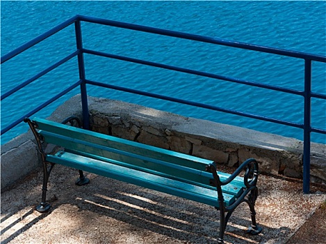 长椅,地中海