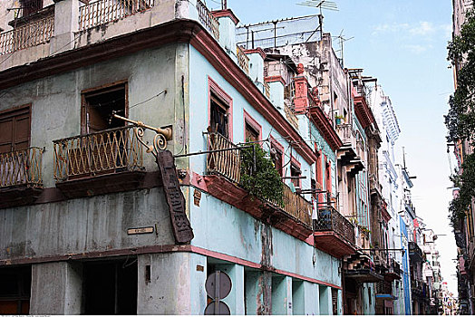 建筑外观,哈瓦那,古巴